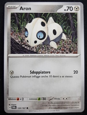 ARON 120/167 auf Deutsch Pokemon Maskierte Dämmerung