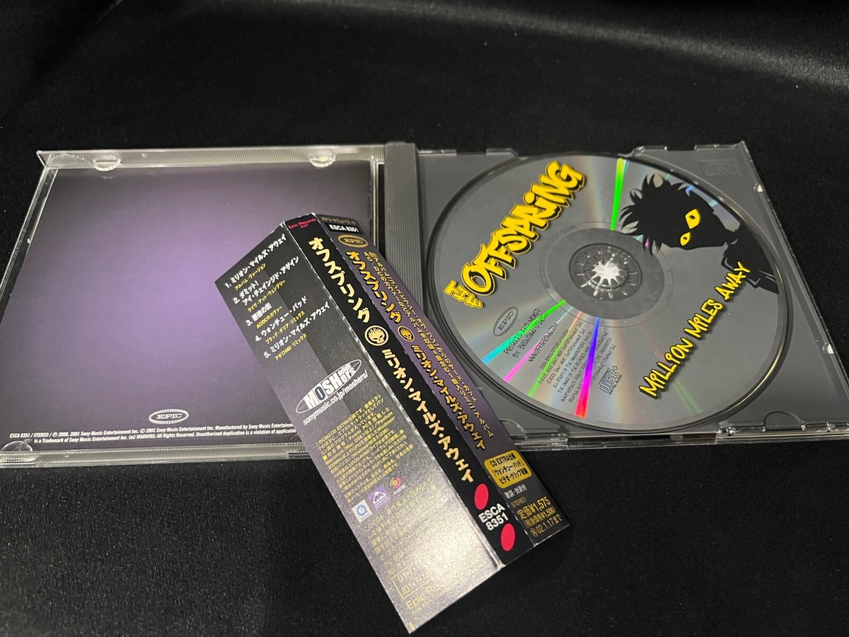 The Offspring Million Miles Away Single Japan OBI CD (Columbia