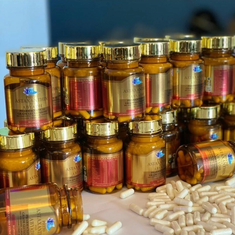 Phyto Astaxanthin Plus 30 cápsulas envio original da Malásia pele brilhante + presente grátis - Imagem 2 de 3
