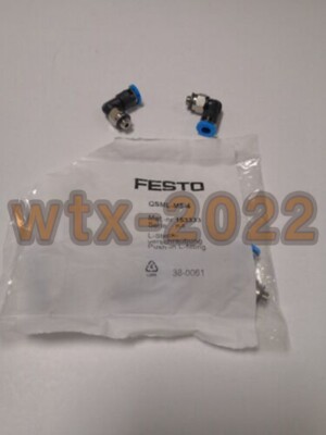 10PCS New For FESTO Push-In Fittings QSML-M5-4 153333 | eBay