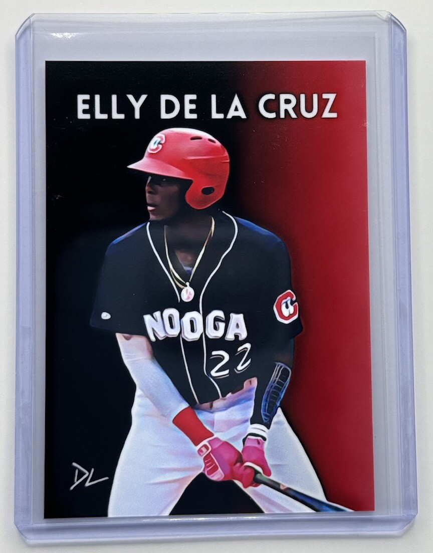 【４枚限定】ELLY DE LA CRUZ AUTO エリーデラクルーズ 2024 Topps Definitive Elly De La Cruz Rookie Patch Auto