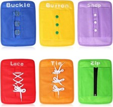 Learn to Tie Your Shoes Dressing Board Montessori Mobile Sensory