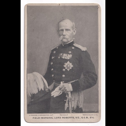 Cabinet Card, Field Marshall Lord Roberts V.C G.C.B. South Africa Souvenir.