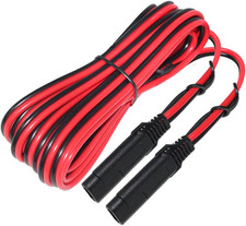12FT SAE to SAE Extension Cable 16AWG- SAE Extension Cord, SAE 2Pin Bullet Quick