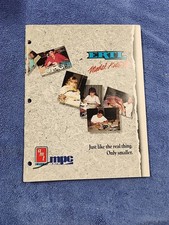 ERTL MPC AMT 1989 MODEL KITS DEALER'S CATALOG, COLOR, NICE  RARE