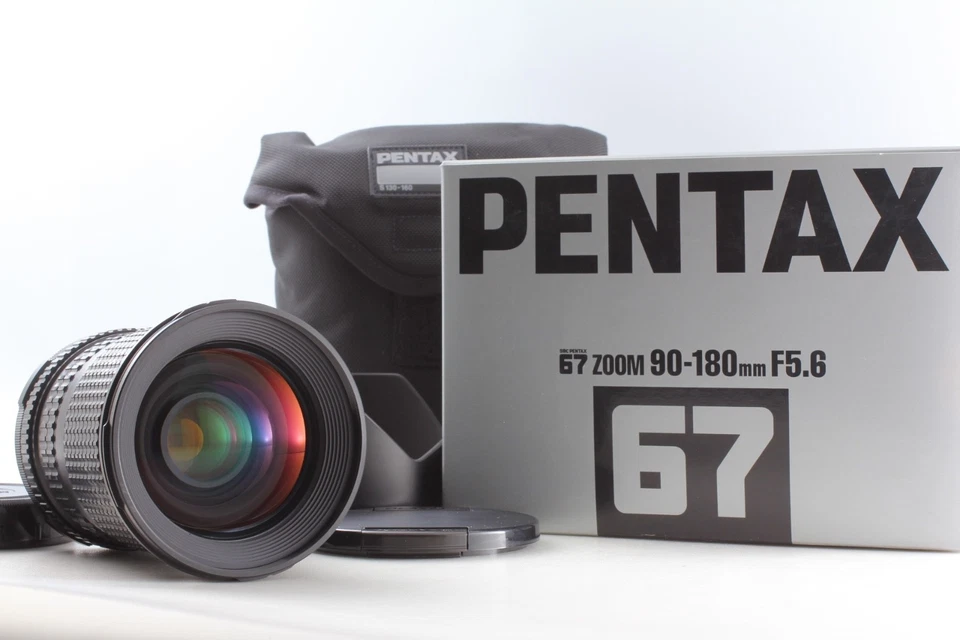 Rare!【Unused in BOX】 SMC Pentax 67 90-180mm F/5.6 Zoom Lens 6x7 67 II From JAPAN - Image 2 of 4