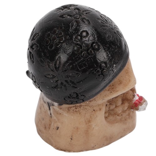 .* Black 4PCS/Set Tire Valve Cap Skull Shape With Rubber Ring For Cars - Picture 17 of 22