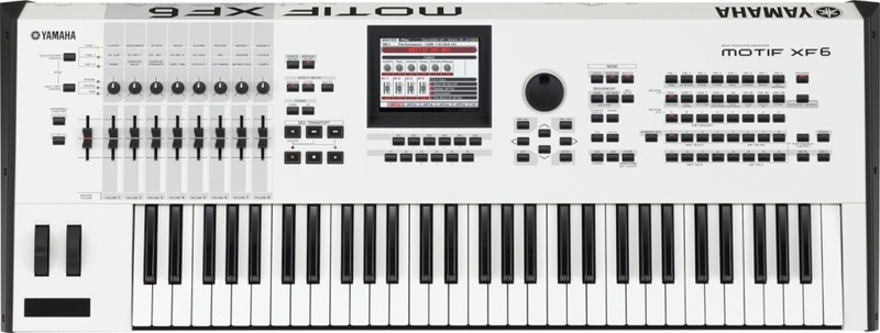 Yamaha MOTIF XF6 White + Gator TSA Case, Extra Clean, Smoke-Free, Plug Included