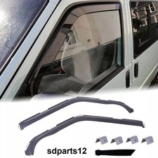 2 Deflettori Aria Nero Fumè Antivento Compatibile con VW Transporter T4 90-03