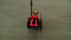 LEGO Castle: Axe Cart (4806) Complete w Minifigures No Instructions