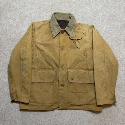 Vtg Red Head Hunting Field Jacket 50s 60s Mens XL Brown Canvas 3-in-1 Duck