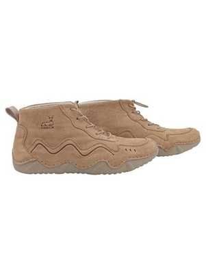 DBECK Damen Stiefelette Gr. 37 Beige Wildleder Casual Schnürung