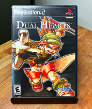 Dual Hearts PS2 CIB Complete Manual Registration Card Atlus Tested Authentic