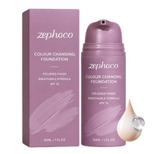 Color Changing Foundation, Skin Adapting Tint For Women Mature Skin