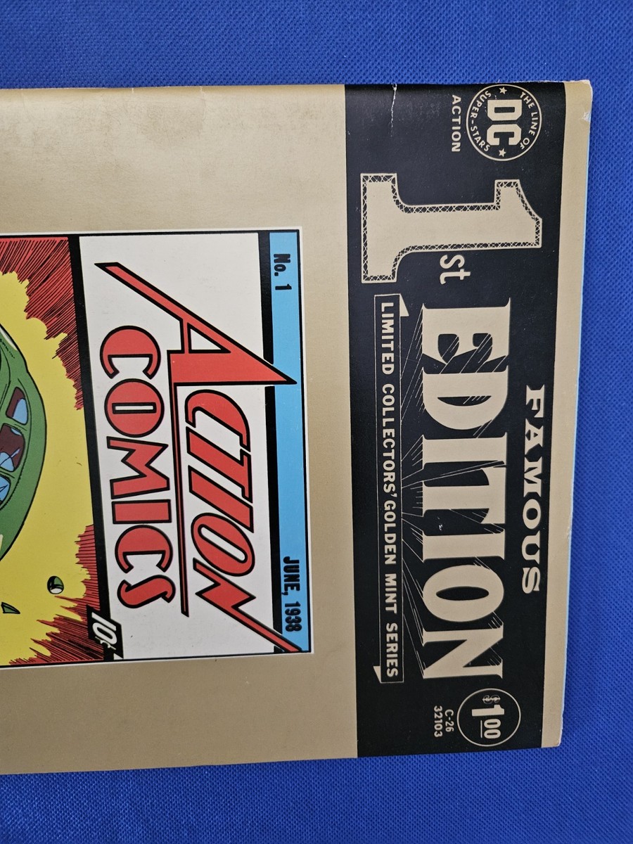 Famous First Edition: Action Comics #1 (1974) DC Superman Reprint