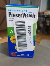 Bausch & Lomb PreserVision AB69790 Eye Vitamin and Mineral Supplement - 90...