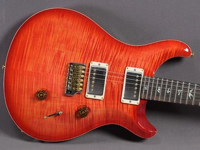 PRS Paul Reed Smith Custom 24 Wood Library Y2 SA Back ZI/FB Blood Orange - Bild 1 von 4