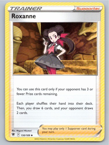 2022 POKEMON ROXANNE ASTRAL RADIANCE 150/189 UC LP A78958 FREE S&H