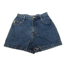 Vintage 80s ESPRIT High Waist Denim Jean Shorts Size 7 Classic Princess Diana