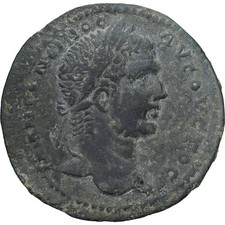 #1066806 Cyprus, Caracalla, Tetrassarion, 198-217, Koinon of Cyprus, Bronze, S