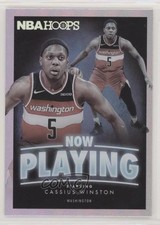 2020-21 Panini NBA Hoops Now Playing Holo Cassius Winston #SS-29 x3y