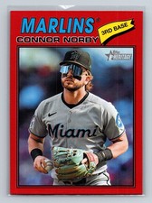 2026 Topps Heritage #30 Connor Norby Red