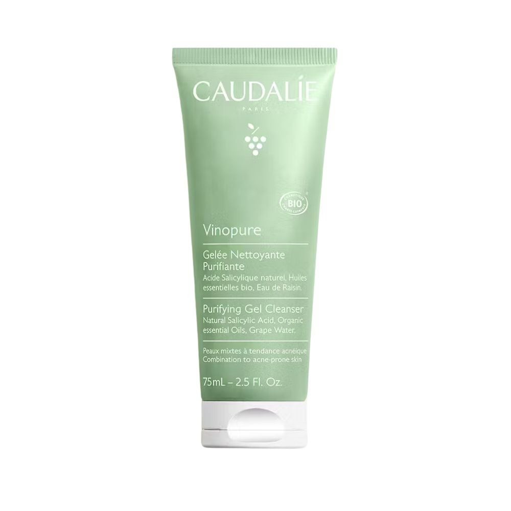 Caudalie Vinopure - Gel Detergente Purificante Anti-Imperfezioni, 75ml