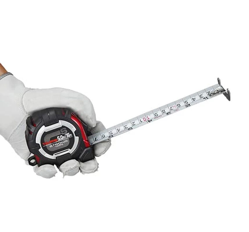 Cinta métrica TAJIMA - 16 pies/5 m X 1 pulgada Gs-Lock cinta métrica con clip compatible Foto 4 de 4