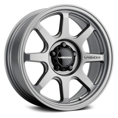 Vision 351 FLOW Wheel 17x8.5 (18, 8x165.1, 125.2) Gray Single Rim