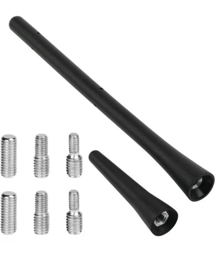 Car FM Antenna, 6.5 cm + 18.5 cm Car Roof Antenna Replacement with M4 M5 M6