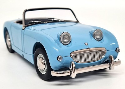 Kyosho 1/18 Austin Healey Sprite Speedwell Blue Diecast Scale Model Car