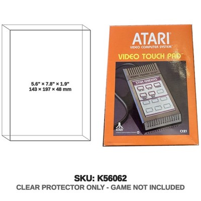 Protector For Atari Video Touch Pad