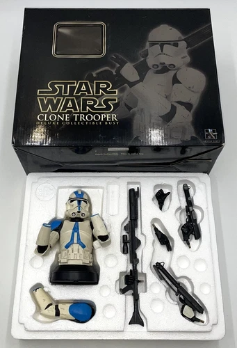 Gentle Giant STAR WARS 501st Special Ops Clone Trooper Deluxe Collectible Bust