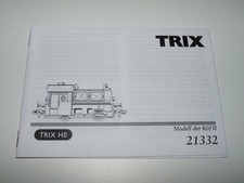 Trix H0 aus 21332 ++ Anleitung für Diesellok Köf II ++ #Z1_160