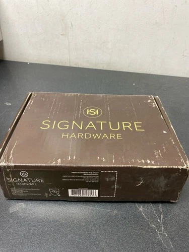 Signature hardware 449811 Hibiscus 7-11/16 in. Integrated Diverter Tub Spout - Picture 1 of 3