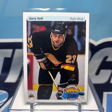 1990-91 Upper Deck #530, GARRY VALK RC YG 🔥🔥🔥 Young Guns Rookie Card