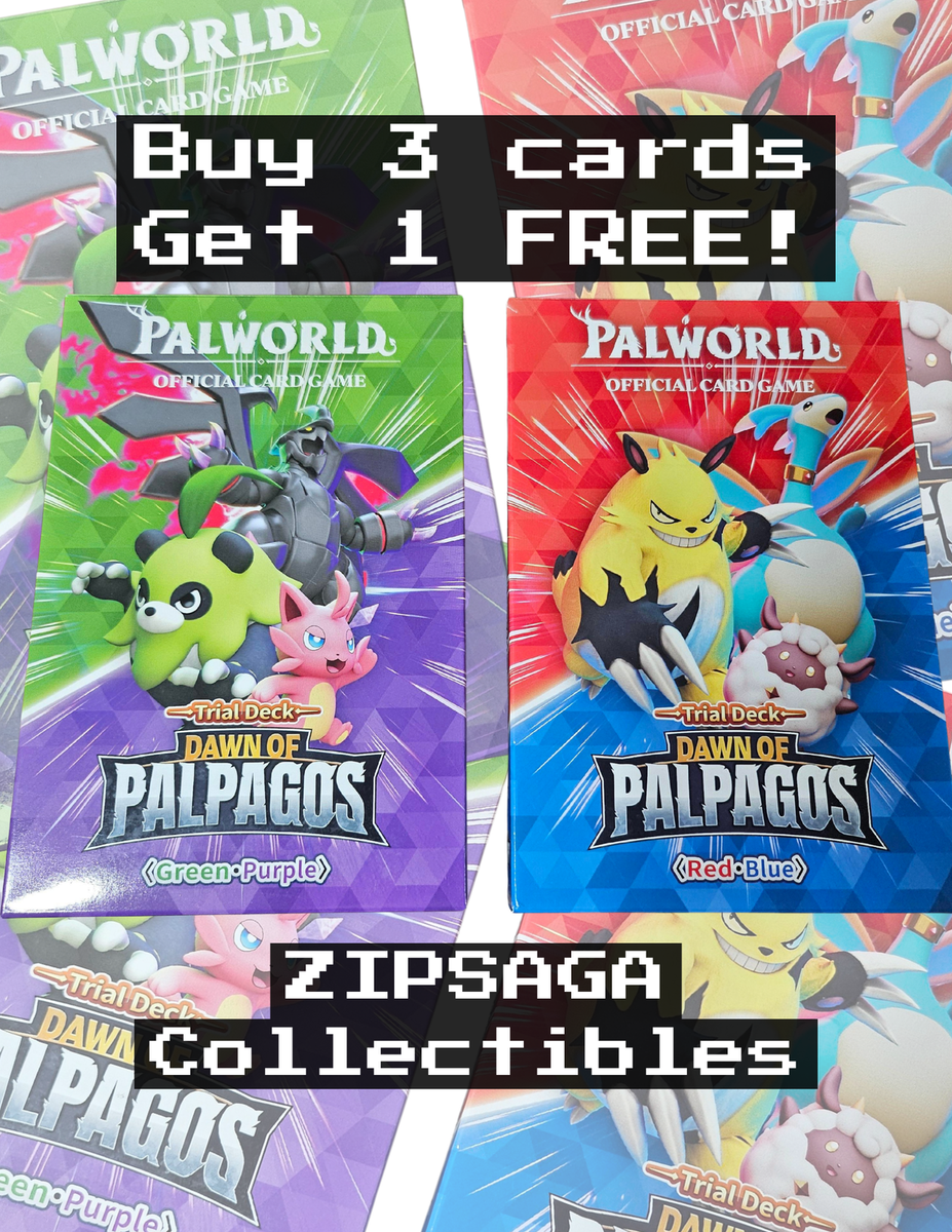 Palworld TCG: Dawn of Palpagos | CHOOSE YOUR CARD | Trial Decks