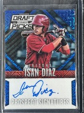 Diaz, Isan - 2014 Prizm Draft Picks - Autograph - 5/75