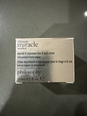 Philosophy Ultimate Miracle Worker Nourish & Rejuvenate Face & Neck Cream 0.5oz