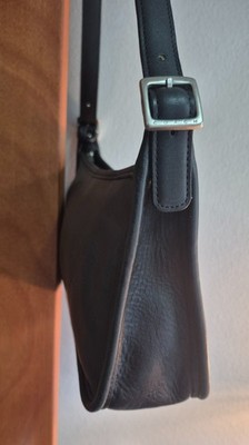 Vintage COACH Audrey Zip Bag #9071 Black Glove-Tanned Leather USA