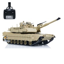 Full Metal TOUCAN 1/16 RC Tank Abrams M1A2 3918 Model RTR IR 360 °Tank Smoke