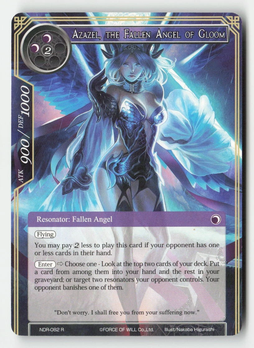 Force of Will TCG Rare Individual Collectible Card Game Cards for