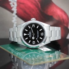 Rolex Explorer I automatico acciaio ref: 124270 con scatola e documenti Rolex del 2023