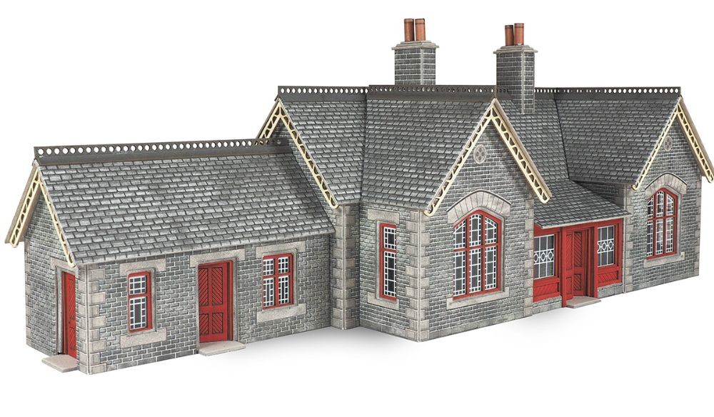 Metcalfe PO333 Settle - Carlisle Railway Station OO Gauge Card Kit