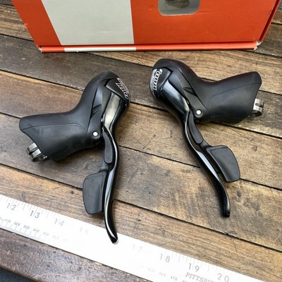 SunRace R80 STI Brake Shifter Lever Set 3x8 8s Road Bike Drop Bar