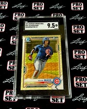 Marketplace image: 2021 Bowman Chrome Kevin Made 1st Superfractor 1/1 Cubs SGC 9.5