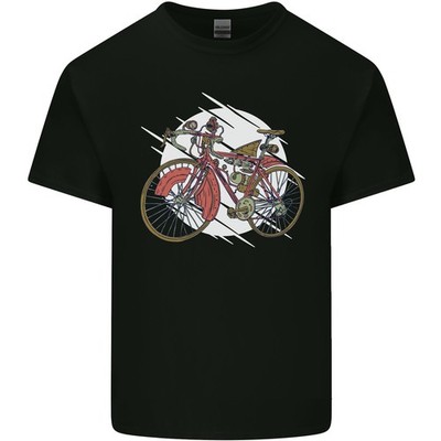 Fahrrad Steampunk Fahrrad Cyclist Kinder T-shirt Kinder