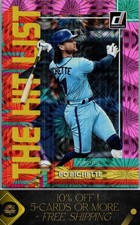 2022 Donruss #THL-5 Bo Bichette The Hit List Pink Fireworks