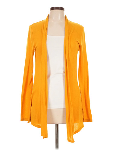 Mix by 41 Hawthorn Women Yellow Cardigan L