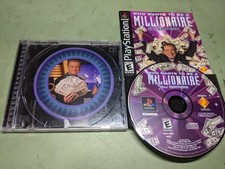 Who Wants To Be A Millionaire 2nd Edition Sony PlayStation 1 Complete in Box